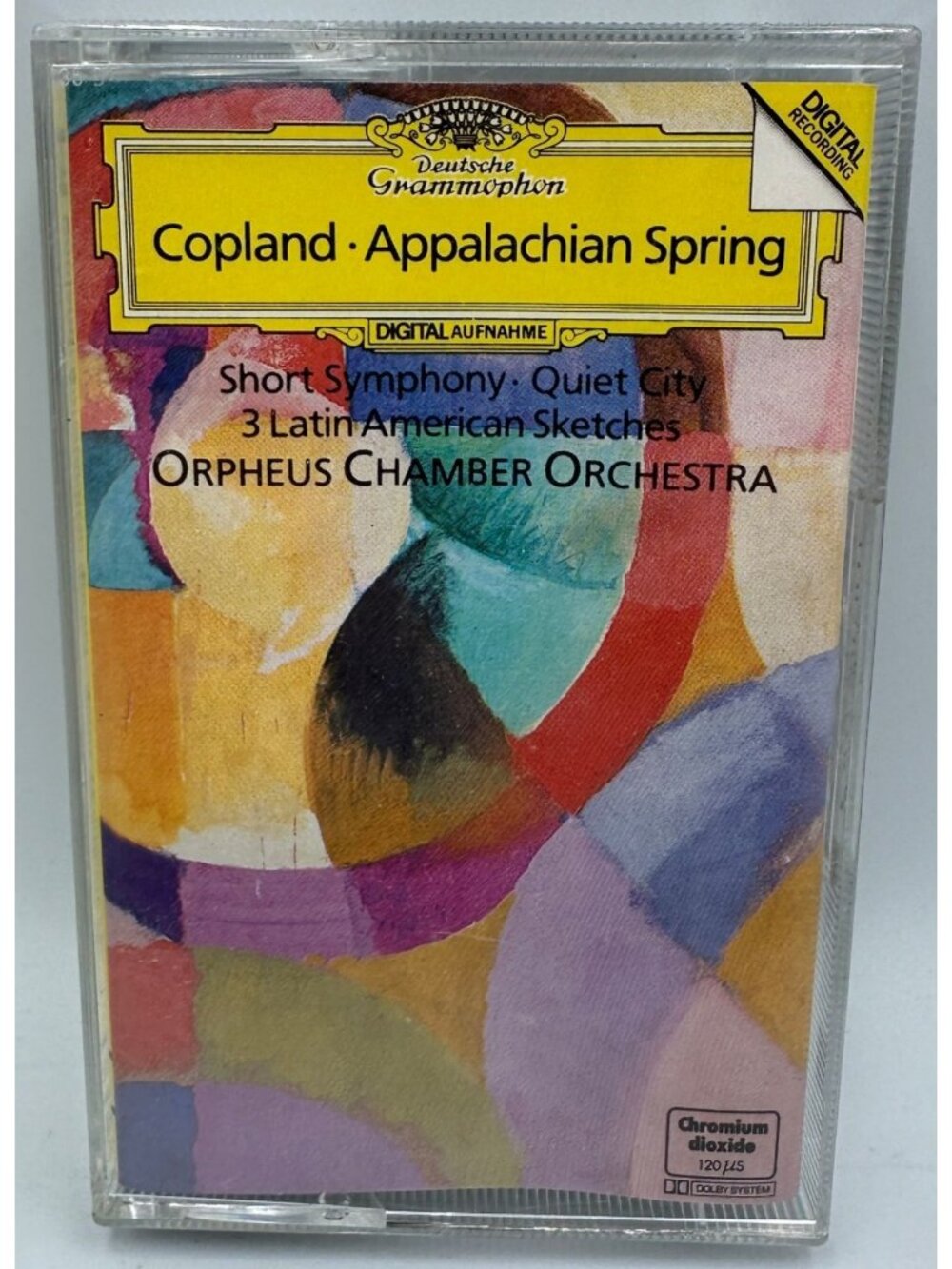 Appalachian Spring Copland 1989 Cassette Orpheus Deutsche Grammophon